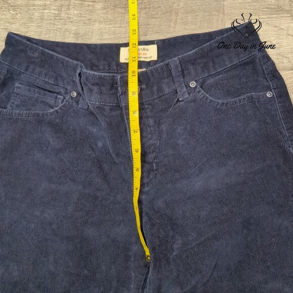 St. John's Bay Secretly Slender Boot Cut Corduroy Pants Size 8 - Picture 4 of 6